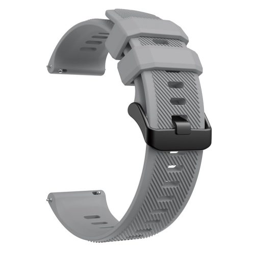 Sport Style Silicone Smart Watch Strap for Garmin Forerunner 745 - Grey