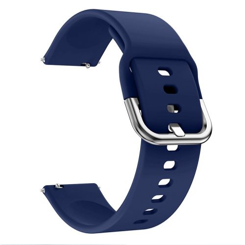 Soft Silicone Smart Watch Strap Replacement Watch Band for Samsung Galaxy Watch Active / Galaxy Watch Active2 20MM - Navy Blue