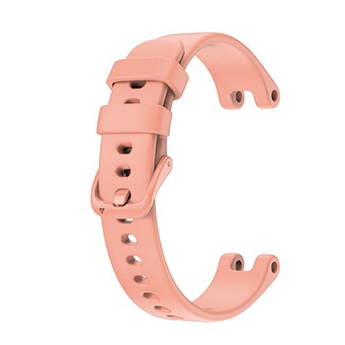 Solid Color Silicone Sport Watch Band Strap Replacement for Garmin Lily - Pink