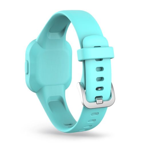 Solid Color Silicone Watch Band Strap for Garmin Vivofit jr 3 - Mint Green