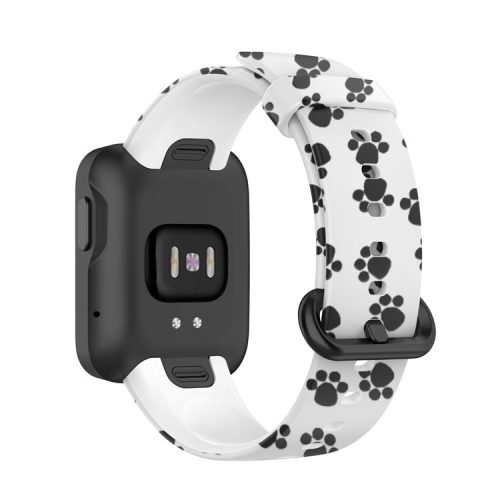 Pattern Printed Watchband Silicone Adjustable Smart Watch Strap for Xiaomi Redmi Watch / Mi Watch Lite - Paw