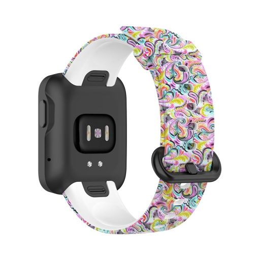 Pattern Printed Watchband Silicone Adjustable Smart Watch Strap for Xiaomi Redmi Watch / Mi Watch Lite - Mask