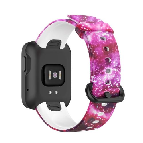 Pattern Printed Watchband Silicone Adjustable Smart Watch Strap for Xiaomi Redmi Watch / Mi Watch Lite - Starry Sky