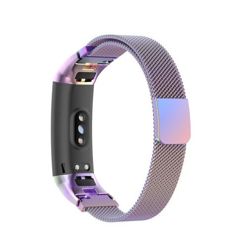 Stainless Steel Milanese Replacement Smart Watch Strap Watchband for Huawei Honor Band 5/4 - Multi-color