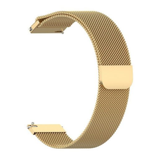 Adjustable Milanese Stainless Steel Wristband Watch Strap Replacement for Huawei Watch 3/Watch 3 Pro - Gold