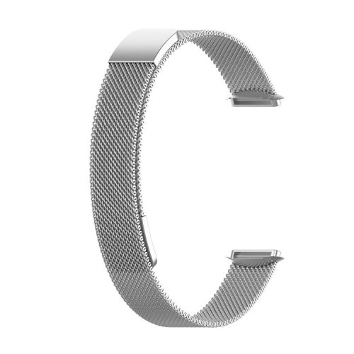 Stainless Steel Adjustable Watch Band Strap for Fitbit Luxe/Special Edition - Silver