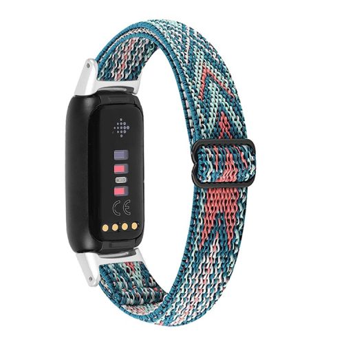 Nylon Elastic Smart Watch Band Replacement Adjustable Wrist Strap for Fitbit Luxe - Arrow