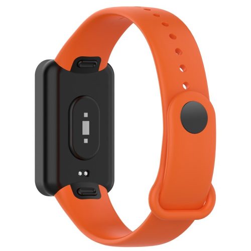 Silicone Waterproof Soft Watch Strap Wristband with Buckle for Xiaomi Redmi Smart Band Pro - Orange