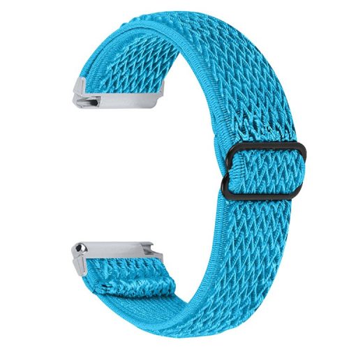 For Fitbit Versa 2 / Fitbit Versa/Versa Lite/Versa SE Universal Watch Band  Adjustable Elastic Watch Strap with Buckle - Sky Blue