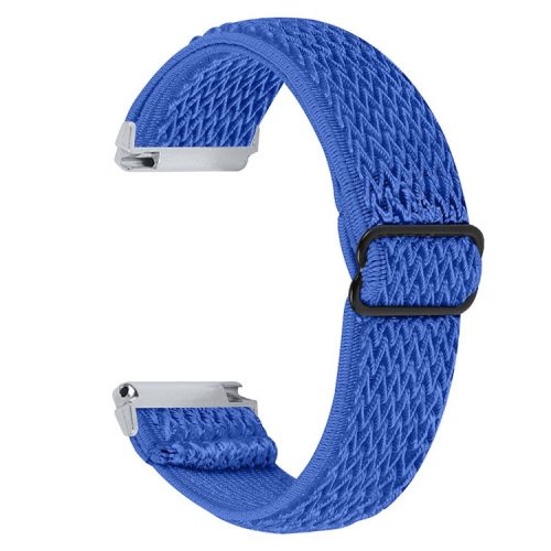 For Fitbit Versa 2 / Fitbit Versa/Versa Lite/Versa SE Universal Watch Band  Adjustable Elastic Watch Strap with Buckle - Sapphire