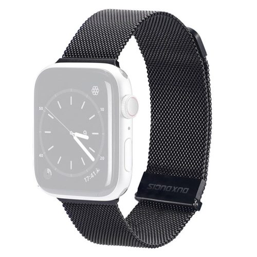 DUX DUCIS For Apple Watch Series 10 46mm / Ultra 2 Ultra 49mm / 9 8 7 45mm / SE (2023) SE (2022) SE 6 5 4 44mm / 3 2 1 42mm Wrist Strap - Black