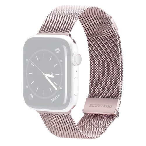 DUX DUCIS For Apple Watch Series 10 46mm / Ultra 2 Ultra 49mm / 9 8 7 45mm / SE (2023) SE (2022) SE 6 5 4 44mm / 3 2 1 42mm Wrist Strap - Pink