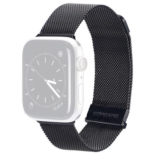 DUX DUCIS Strap Watch Strap for Apple Watch Series 10 42mm / 9 8 7 41mm / SE (2023) SE (2022) SE 6 5 4 40mm / 3 2 1 38mm Watch Band - Black