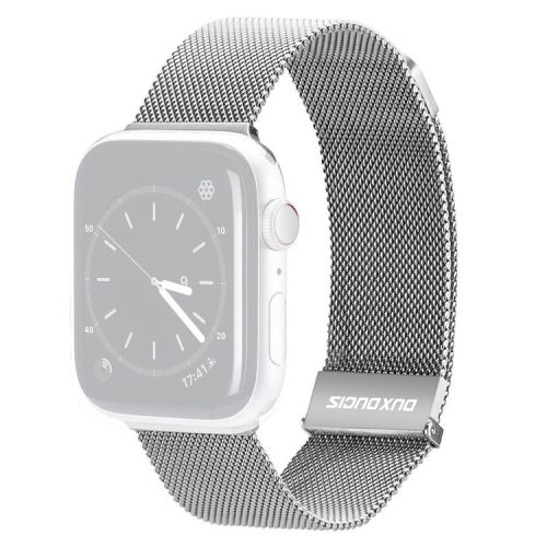 DUX DUCIS Strap Watch Strap for Apple Watch Series 10 42mm / 9 8 7 41mm / SE (2023) SE (2022) SE 6 5 4 40mm / 3 2 1 38mm Watch Band - Silver