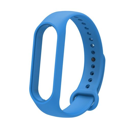 Soft TPU Watch Band for Xiaomi Mi Band 7, Adjustable Wrist Strap Bracelet Replacement - Dark Blue