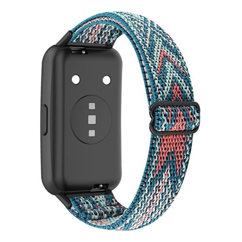 For Huawei Band 7 Stretchy Boho Watch Band Adjustable Elastic Nylon Strap Replacement Wristband - Arrow