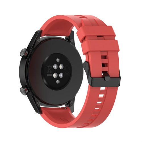 22mm Silicone Smart Watch Bands for Huawei Watch Buds / Watch 3 Pro New, Wrist Strap Watchband Replacement - Red