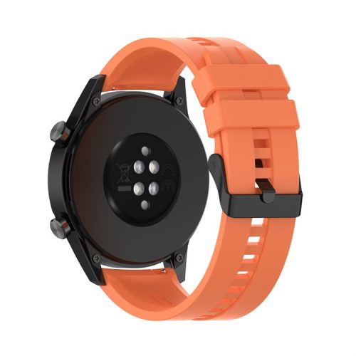 22mm Silicone Smart Watch Bands for Huawei Watch Buds / Watch 3 Pro New, Wrist Strap Watchband Replacement - Orange