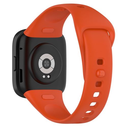 Silicone Watch Band for Xiaomi Redmi Watch 3 / Mi Lite Watch 3 Soft Strap Quick Release Watchband - Orange