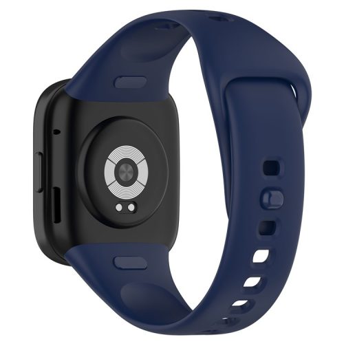 Silicone Watch Band for Xiaomi Redmi Watch 3 / Mi Lite Watch 3 Soft Strap Quick Release Watchband - Midnight Blue