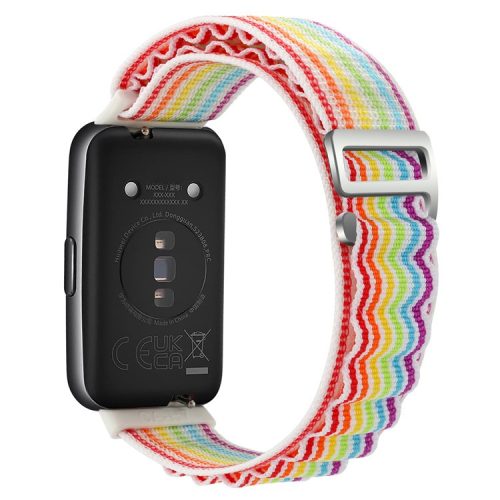 For Huawei Band 7 Replacement Watch Band Nylon Adjustable Wrist Strap - Colorful