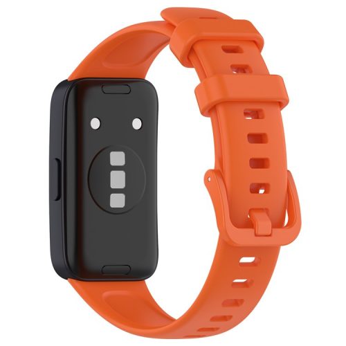 For Huawei Band 8 / Band 8 NFC / Band 9 / Band 9 NFC Silicone Watch Bands Waterproof Sport Watchband Strap - Orange