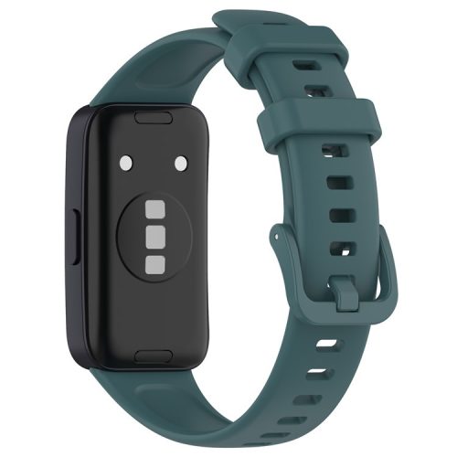 For Huawei Band 8 / Band 8 NFC / Band 9 / Band 9 NFC Silicone Watch Bands Waterproof Sport Watchband Strap - Green