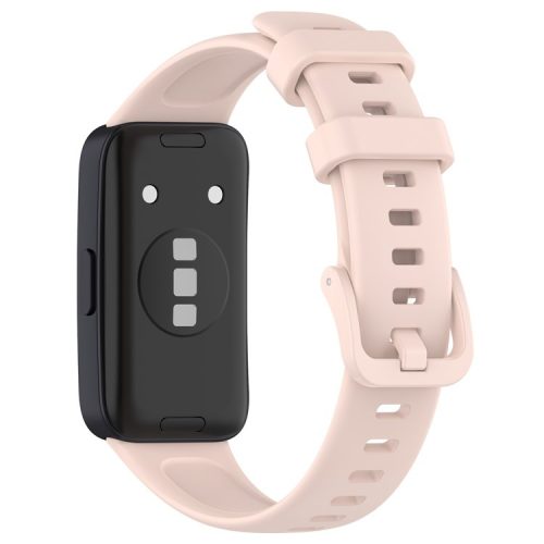 For Huawei Band 8 / Band 8 NFC / Band 9 / Band 9 NFC Silicone Watch Bands Waterproof Sport Watchband Strap - Light Pink