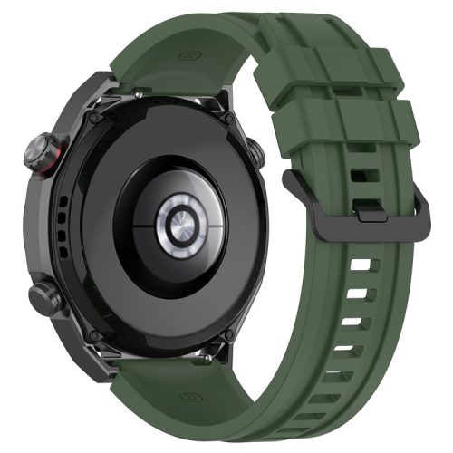 Watch Band for Huawei Watch Ultimate / Watch 3 / Watch 3 Pro , Silicone Replacement Straps with Extension Strap - Dark Green