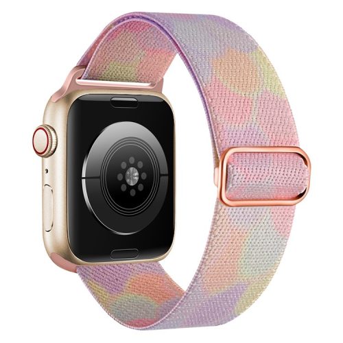 Braided Band for Apple Watch Series 10 46mm / Ultra 2 Ultra 49mm /  Series 9 8 7 45mm / 6 5 4 SE (2023) SE (2022) SE 44mm / 3 2 1 42mm Nylon Pattern Wristband - Phantom Bubble