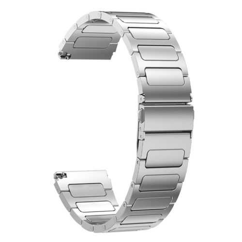 Titanium Alloy Watch Band for Huawei Watch 4 / Watch 4 Pro , Flat Buckle 22mm Width Watch Strap - Silver