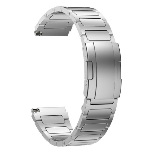 Titanium Alloy Wristband for Huawei Watch 4 / Watch 4 Pro , Tortoise Buckle 22mm Watch Strap Bracelet - Silver