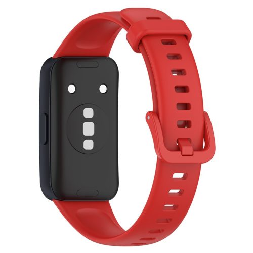 For Huawei Band 8 / Band 8 NFC / Band 9 / Band 9 NFC Silicone Strap Waterproof Soft Watch Band - Red