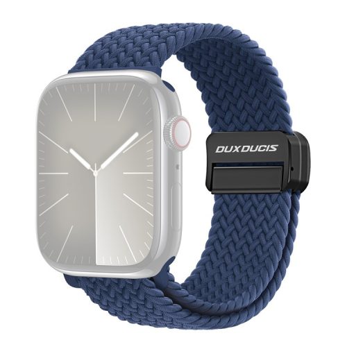 DUX DUCIS Stretch Pro Series Strap for Apple Watch Series 10 42mm / 9 8 7 41mm / SE (2023) SE (2022) SE 6 5 4 40mm / 3 2 1 38mm Nylon Watch Straps - Storm Blue