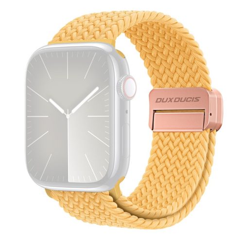 DUX DUCIS Watch Strap for Apple Watch Series 10 42mm / 9 8 7 41mm / SE (2023) SE (2022) SE 6 5 4 40mm / 3 2 1 38mm Nylon Watch Straps - Sunshine