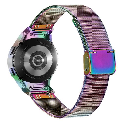 Replace Strap for Samsung Galaxy Watch 5 Pro / Watch 5 / Watch FE 40mm / Watch4 / Watch4 Classic 316L Stainless Steel Band - Colorful