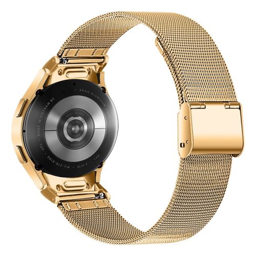 Replace Strap for Samsung Galaxy Watch 5 Pro / Watch 5 / Watch FE 40mm / Watch4 / Watch4 Classic 316L Stainless Steel Band - Gold