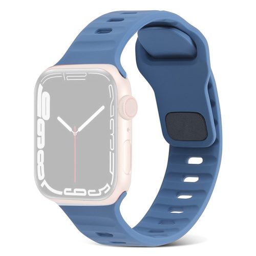 Watch Strap for Apple Watch Series 10 42mm / 9 8 7 41mm / SE (2023) SE (2022) SE 6 5 4 40mm / 3 2 1 38mm Smart Watch Silicone Band - Baby Blue