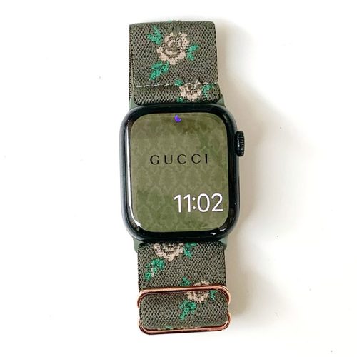 AW For Apple Watch 10 46mm / Ultra 2 / Ultra 49mm / 9 8 7 45mm / SE (2023) SE (2022) SE 6 5 4 44mm / 3 2 1 42mm Band Nylon Strap - Army Green