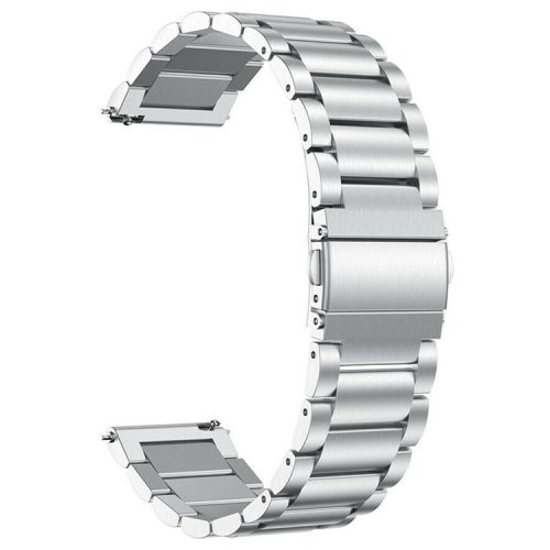 For Huawei Watch 3 / Watch 3 Pro 316L Stainless Steel Watch Strap 22mm Replacement Wrist Band - Silver