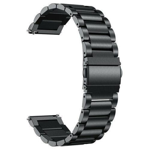 For Huawei Watch 3 / Watch 3 Pro 316L Stainless Steel Strap 22mm Replacement Smartwatch Band - Black