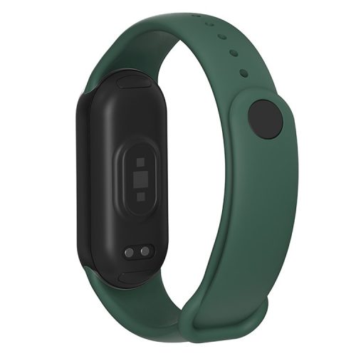 For Xiaomi Mi Band 9 NFC / Mi Band 9 / Smart Band 8 NFC / Smart Band 8 Silicone Watch Strap Wrist Band Replacement - Green