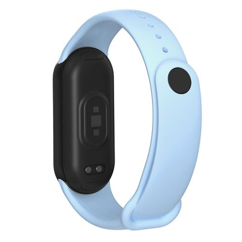 For Xiaomi Mi Band 9 NFC / Mi Band 9 / Smart Band 8 NFC / Smart Band 8 Silicone Watch Strap Wrist Band Replacement - Blue