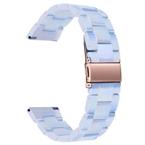 Waterproof Strap for AGPTEK LW31 Replacement Resin Watch Band - Baby Blue