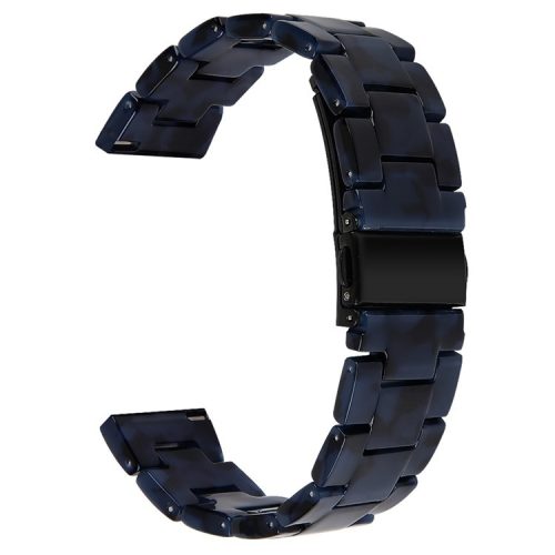 Waterproof Strap for AGPTEK LW31 Replacement Resin Watch Band - Dark Blue