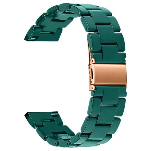 Waterproof Strap for AGPTEK LW31 Replacement Resin Watch Band - Dark Green