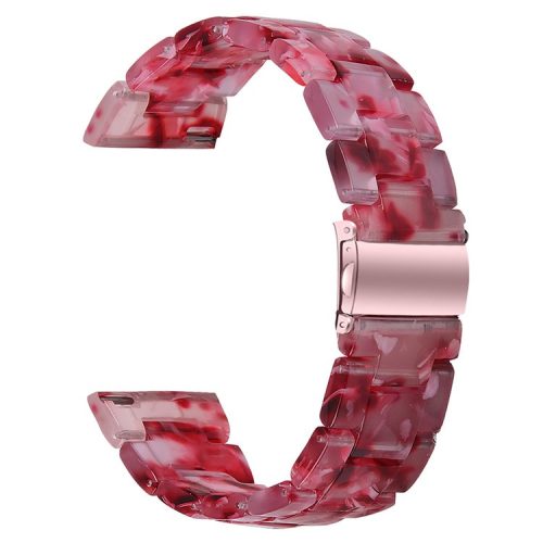 Waterproof Strap for AGPTEK LW31 Replacement Resin Watch Band - Deep Pink