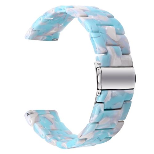 Waterproof Strap for AGPTEK LW31 Replacement Resin Watch Band - Sky Blue