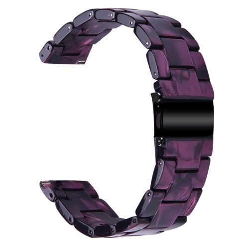 Waterproof Strap for AGPTEK LW31 Replacement Resin Watch Band - Purple