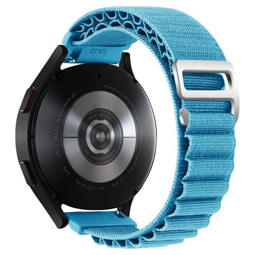 KALEBOL KLB-GSNL-001 For Samsung Galaxy Watch3 45mm / Huawei Watch GT4 46mm Watch Strap 22mm Nylon Wristband - Blue